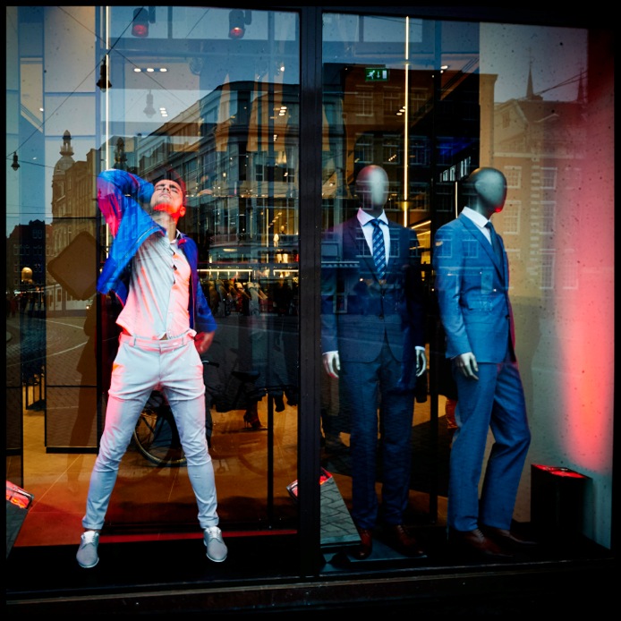 Hugo Boss opening flagshipstore