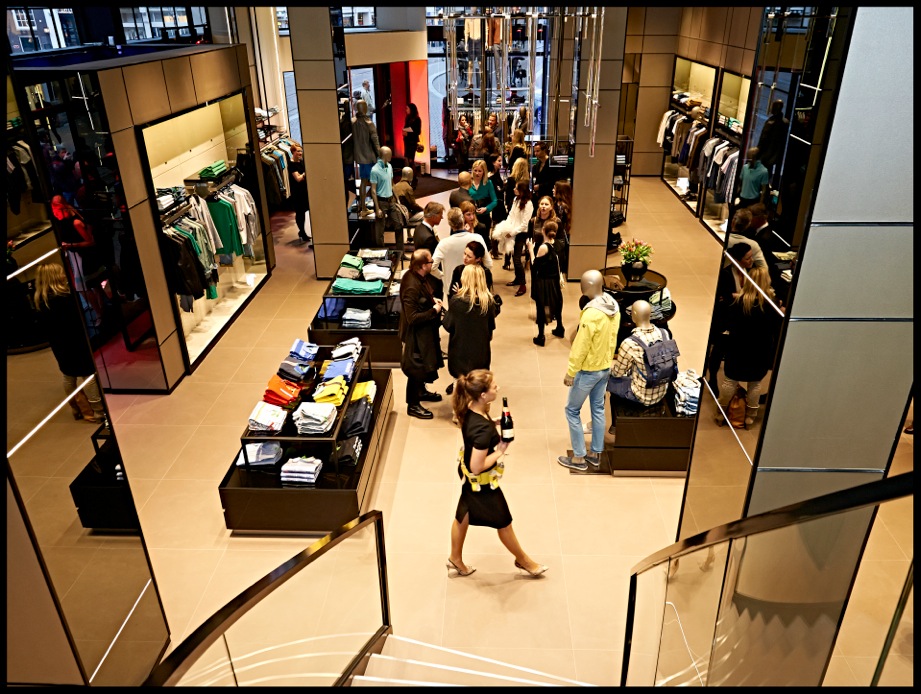 Hugo Boss Opening Flagship store